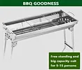 Folding Portable BBQ Tool Kits